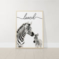 Load image into Gallery viewer, Safari Animal Prints for Nursery, Set of 3 Safari Animal Nursery Wall Art Prints for Babies Room, Neutral Nursery Decor, You Are So Loved
