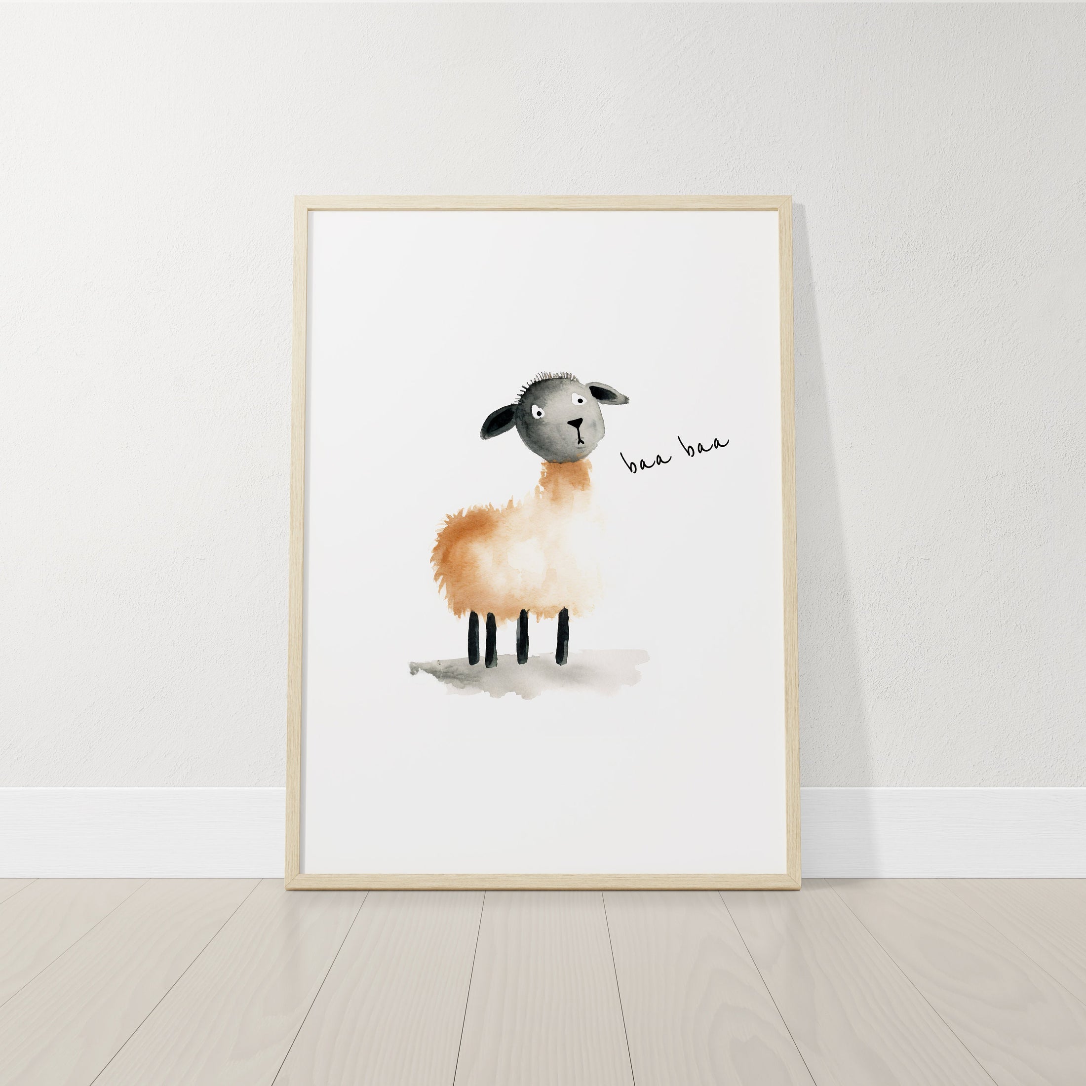 Set of 3 Farm Animal Nursery Prints, Farm Theme Nursery Wall Art Prints For Baby Boys Bedroom, Farmhouse Playroom Posters, Gender Neutral