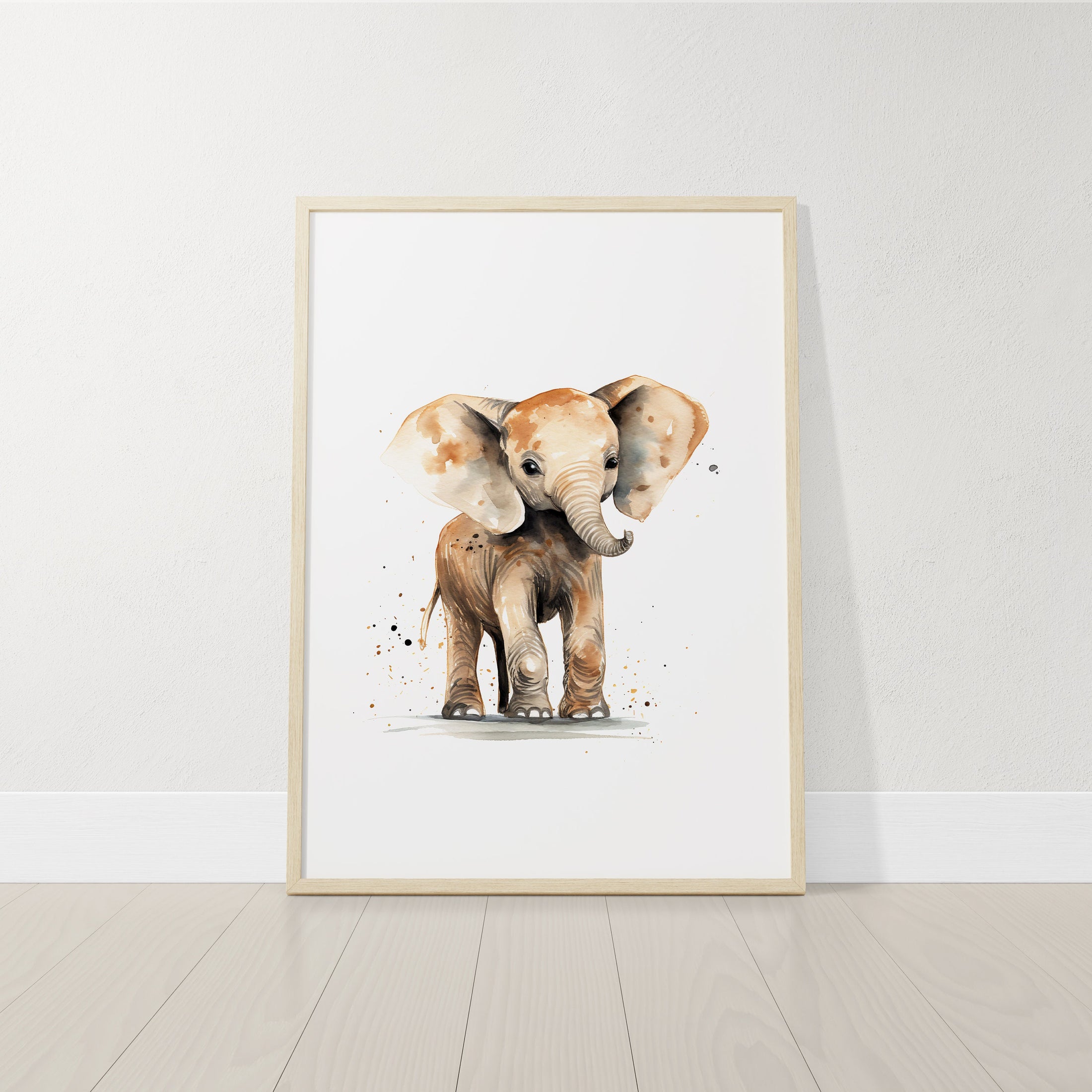 Safari Animal Prints for Nursery, Set Of 3 Safari Animal Wall Art Prints for Babies Room, Neutral Nursery Decor, Safari Theme Nursery Decor