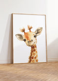 Load image into Gallery viewer, Safari Animal Prints for Nursery, Set Of 3 Safari Nursery Wall Art Pictures for Babies Room, Gender Neutral Decor, Jungle Playroom Posters
