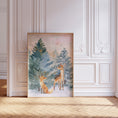 Load image into Gallery viewer, Set of 3 Woodland Animal Nursery Prints, Gender Neutral Kids Bedroom Decor, Unisex Forest Playroom Posters,Boho Scandi Wall Art Pictures
