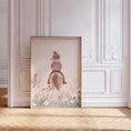 Load image into Gallery viewer, Set of 3 Pony Nursery Prints, Girls Horse Bedroom Decor, Beige Neutral Playroom Posters, Wildflower Floral Pink Pictures, Boho Kids Decor
