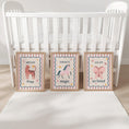 Load image into Gallery viewer, Whimsical Girls Nursery Print Set – Wild and Free, Believe in Magic, You Are So Loved – Girls Room Posters with Optional Frames
