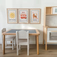 Load image into Gallery viewer, Personalised Boys Nursery Print Set – Hello Sunshine, London Bus & Cool Cat Wall Art - Playroom Decor with Optional Frames
