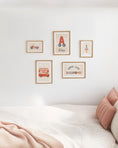 Load image into Gallery viewer, Long Live Boyhood Nursery Prints | Car, Bus & Rocket Decor Playroom Gallery Wall | Optional Frames
