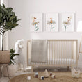 Load image into Gallery viewer, Boho Fairy Nursery Prints | Set of 3 | Daisy Wall Art for Princess Bedroom - RoseRowanDesign

