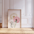 Load image into Gallery viewer, Boho Fairy Nursery Prints | Set of 3 | Pink Dandelion Wall Art for Girls' Bedroom - RoseRowanDesign
