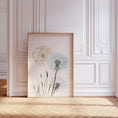 Load image into Gallery viewer, Dandelion & Mice Nursery Prints | Set of 3 | Gender Neutral Farmhouse Wall Art for Playroom Decor - RoseRowanDesign

