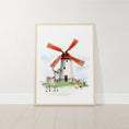 Load image into Gallery viewer, Farm Animal Nursery Prints | Set of 3 | Tractor & Animal Wall Art for Baby Boys' Bedroom & Playroom - RoseRowanDesign
