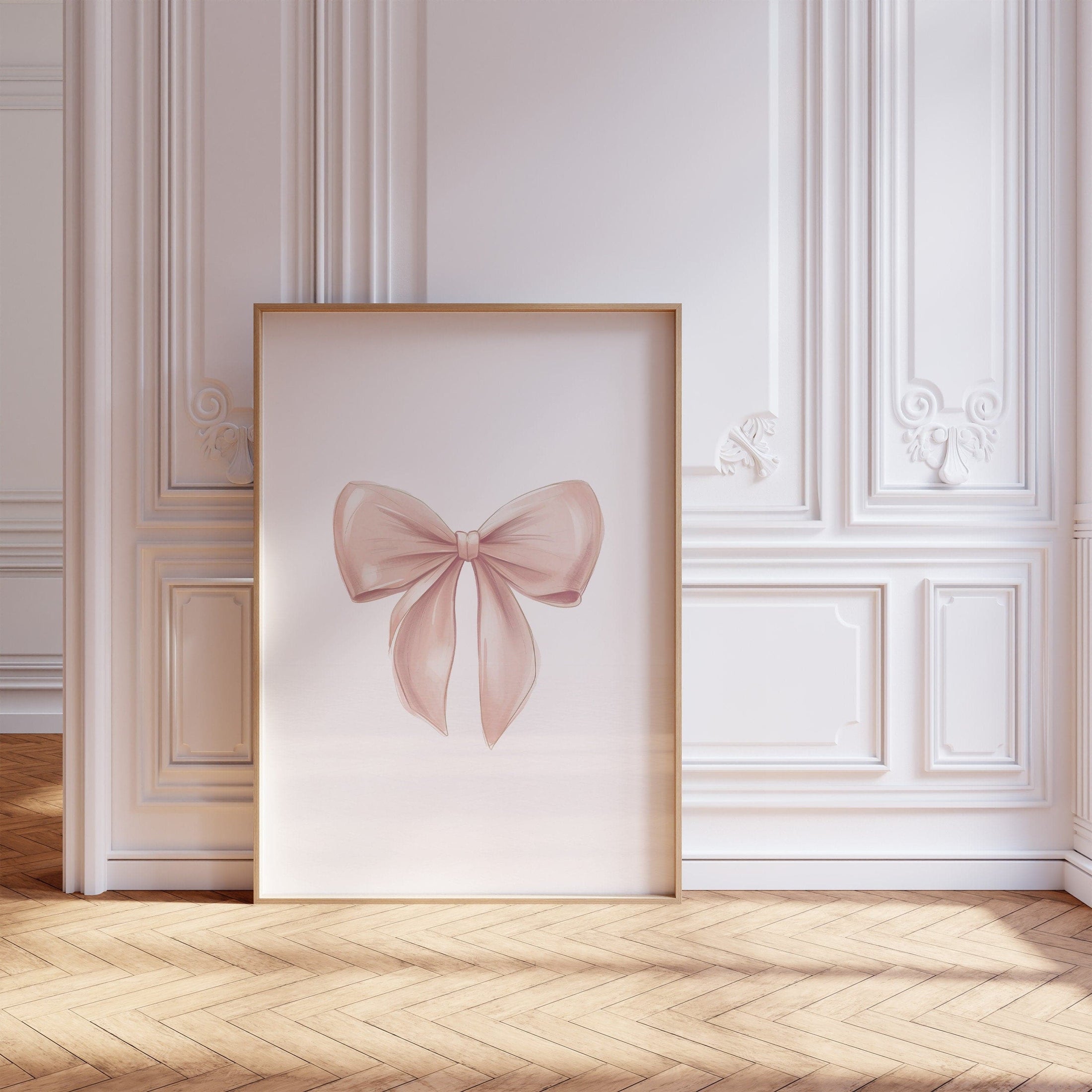 Girls Ballet Nursery Prints | Set of 3 | Pink Tutu, Bow & Ballet Shoes Decor - RoseRowanDesign