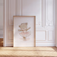 Load image into Gallery viewer, Girls Ballet Nursery Prints | Set of 6 | Pink Ballerina Wall Art for Kids' Room or Nursery - RoseRowanDesign
