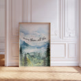 Load image into Gallery viewer, Mountain Nursery Prints | Set of 3 | Adventure Wall Art for Unisex Bedroom - RoseRowanDesign
