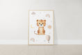 Load image into Gallery viewer, Safari Animal Boho Nursery Prints | Set of 6 | Neutral Wall Art for Baby's Room - RoseRowanDesign

