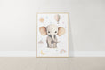 Load image into Gallery viewer, Safari Animal Boho Nursery Prints | Set of 6 | Neutral Wall Art for Baby's Room - RoseRowanDesign
