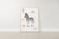 Load image into Gallery viewer, Safari Animal Boho Nursery Prints | Set of 6 | Neutral Wall Art for Baby's Room - RoseRowanDesign
