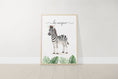 Load image into Gallery viewer, Safari Animal Nursery Prints | Set of 3 | Jungle Theme Wall Art for Babies' Room - RoseRowanDesign
