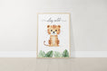 Load image into Gallery viewer, Safari Animal Nursery Prints | Set of 3 | Jungle Theme Wall Art for Babies' Room - RoseRowanDesign
