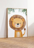 Load image into Gallery viewer, Safari Animal Nursery Prints | Set of 3 | Jungle Wall Art for Babies' Bedroom - RoseRowanDesign
