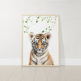 Load image into Gallery viewer, Safari Animal Prints for Nursery | Set of 3 | Jungle Theme Wall Art for Baby Room - RoseRowanDesign
