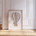 Load image into Gallery viewer, Safari Animal Prints | Set of 2 Balloon Wall Art | Beige Rainbow Nursery Decor - RoseRowanDesign
