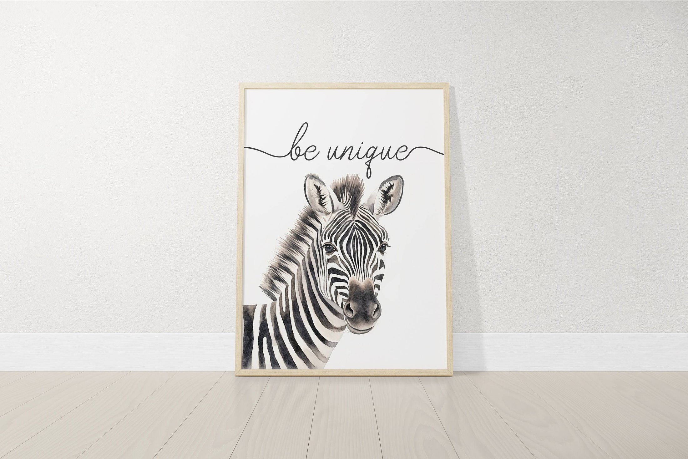 Safari Animal Wall Art Prints | Set of 3 | Quotes for Baby Room - RoseRowanDesign