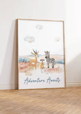 Load image into Gallery viewer, Set of 3 Safari Animal Prints for Nursery, Kids Bedroom or Playroom - Gender Neutral Decor for Babies Room - Hot Air Balloon, Animal Ark - RoseRowanDesign

