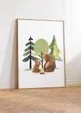 Load image into Gallery viewer, Set of 3 Woodland Animal Prints | Nursery, Bedroom & Playroom Decor | Scandi Boho Wall Art - RoseRowanDesign
