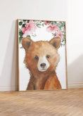 Load image into Gallery viewer, Set of 6 Woodland Animal Nursery Prints | Pink Forest Decor | Kids Wall Art Posters - RoseRowanDesign
