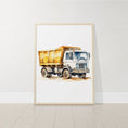 Load image into Gallery viewer, Vehicles Wall Art Set | Transport Nursery Prints | Available in Sets of 9, 6, 4, or 3 for Boys' Room - RoseRowanDesign
