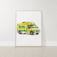 Load image into Gallery viewer, Vehicles Wall Art Set | Transport Nursery Prints | Available in Sets of 9, 6, 4, or 3 for Boys' Room - RoseRowanDesign
