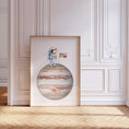 Load image into Gallery viewer, Space Nursery Prints | Set of 3 | Solar System & Astronaut Decor for Boys' Room - RoseRowanDesign
