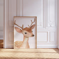 Load image into Gallery viewer, Woodland Animal Nursery Wall Prints | Set of 3 | Boho Forest Decor for Baby’s Room - RoseRowanDesign
