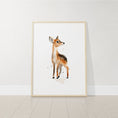 Load image into Gallery viewer, Woodland Animal Nursery Wall Prints | Set of 3 | Neutral Forest & Boho Decor for Baby's Room - RoseRowanDesign
