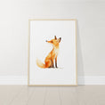 Load image into Gallery viewer, Woodland Animal Nursery Wall Prints | Set of 3 | Neutral Forest & Boho Decor for Baby's Room - RoseRowanDesign
