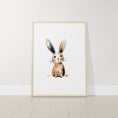 Load image into Gallery viewer, Woodland Animal Nursery Wall Prints | Set of 3 | Neutral Forest & Boho Decor for Baby's Room - RoseRowanDesign
