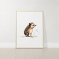 Load image into Gallery viewer, Woodland Animal Nursery Wall Prints | Set of 3 | Neutral Forest & Boho Decor for Baby's Room - RoseRowanDesign
