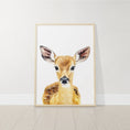 Load image into Gallery viewer, Woodland Animal Nursery Wall Prints | Set of 3 | Neutral Forest Theme for Baby's Room - RoseRowanDesign
