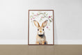Load image into Gallery viewer, Woodland Animal Nursery Wall Prints | Set of 3 | Pink Blossom Forest Decor for Baby Girl's Room - RoseRowanDesign
