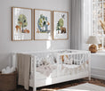 Load image into Gallery viewer, Woodland  Nursery Prints | Set of 3 | Personalised Wall Art for Childs' Room - RoseRowanDesign
