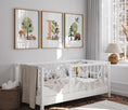 Load image into Gallery viewer, Woodland  Nursery Prints | Set of 3 | Personalised Wall Art for Childs' Room - RoseRowanDesign
