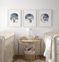 Load image into Gallery viewer, Elephant Nursery Prints | Set of 3 Wall Art for Boys & Girls | Boho Decor | Gender Neutral - RoseRowanDesign

