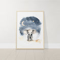 Load image into Gallery viewer, Elephant Nursery Prints | Set of 3 Wall Art for Boys & Girls | Boho Decor | Gender Neutral - RoseRowanDesign
