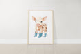 Load image into Gallery viewer, Farm Animal Prints for Nursery | Set of 6 Wall Art Prints for Baby Room | Barnyard Decor - RoseRowanDesign
