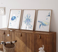 Load image into Gallery viewer, Nautical Nursery Wall Art | Ocean Theme Prints | Kids' Playroom Decor | Set of 3 - RoseRowanDesign
