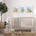 Load image into Gallery viewer, Personalised Farm Nursery Wall Prints | Set of 3 Barnyard Animal Decor | Boys' Room Posters - RoseRowanDesign

