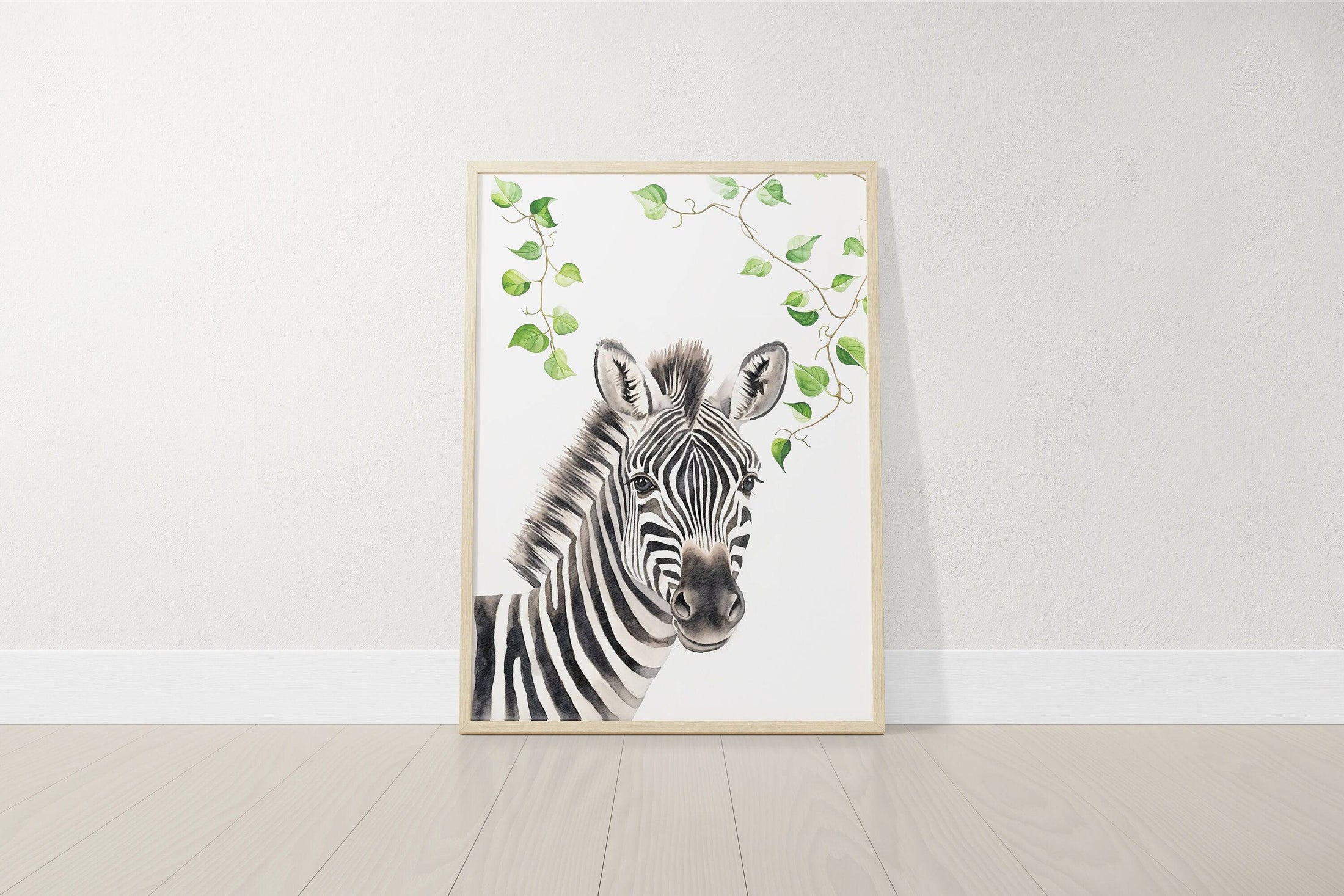 Personalised Safari Name Prints | Jungle Theme | Set of 3 Nursery Decor - RoseRowanDesign