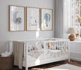 Load image into Gallery viewer, Elephant Personalised Set of 3 Wall Prints | Wall Art for Nursery, Bedroom or Playroom - RoseRowanDesign
