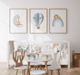 Load image into Gallery viewer, Safari Animal Personalised Set of 3 Wall Prints | Wall Art for Nursery, Bedroom or Playroom - RoseRowanDesign
