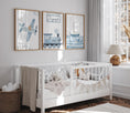 Load image into Gallery viewer, Transport Personalised Set of 3 Wall Prints | Wall Art for Nursery, Bedroom or Playroom - RoseRowanDesign
