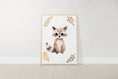 Load image into Gallery viewer, Woodland Animal Nursery Prints | Set of 6 | Neutral Forest Decor with Fox, Bunny, Deer & Bear - RoseRowanDesign

